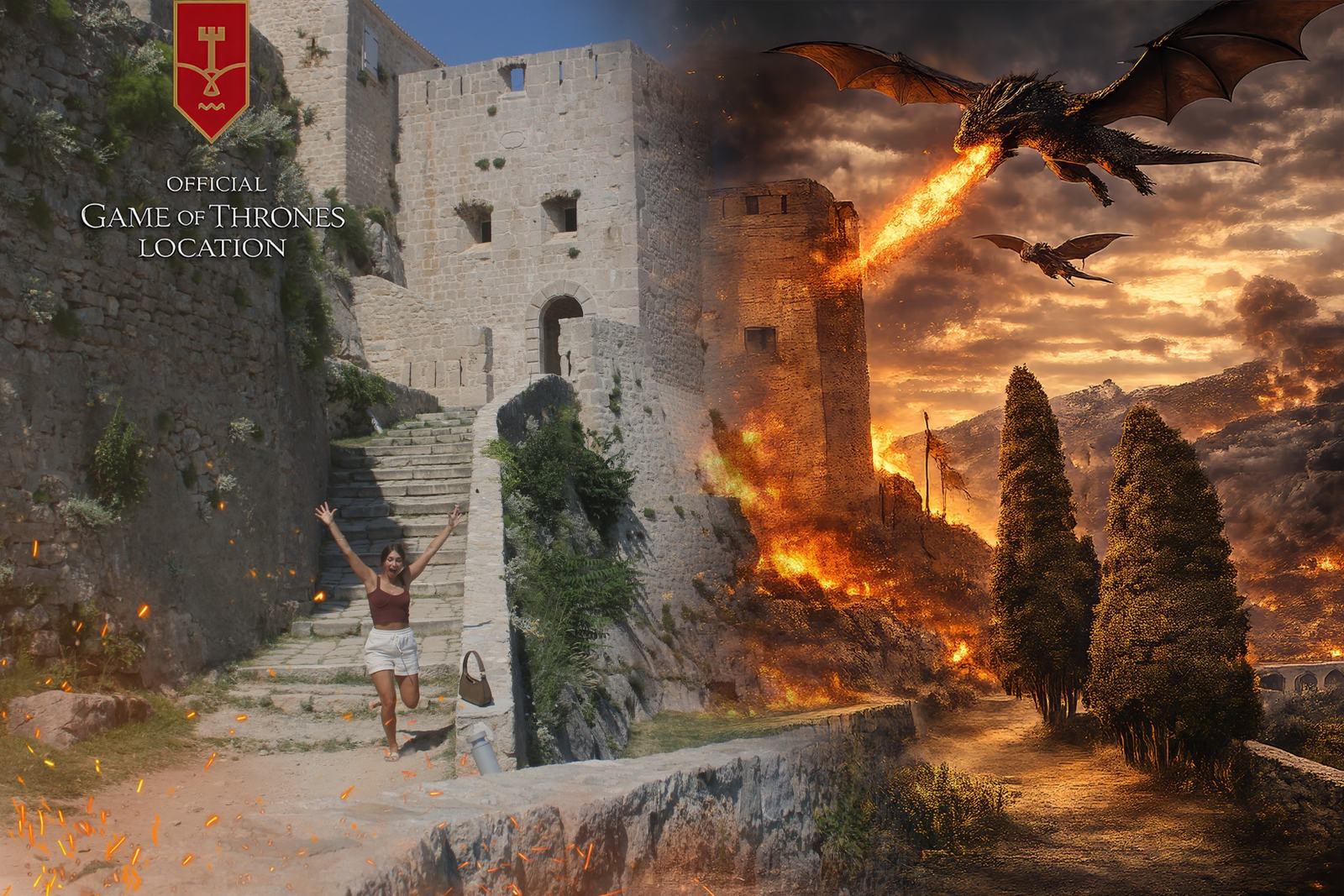 Klis AR — indoor dragon group